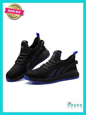 Composite Toe Safety Shoes Puncture Proof Breathable Slip On Work Sneakers